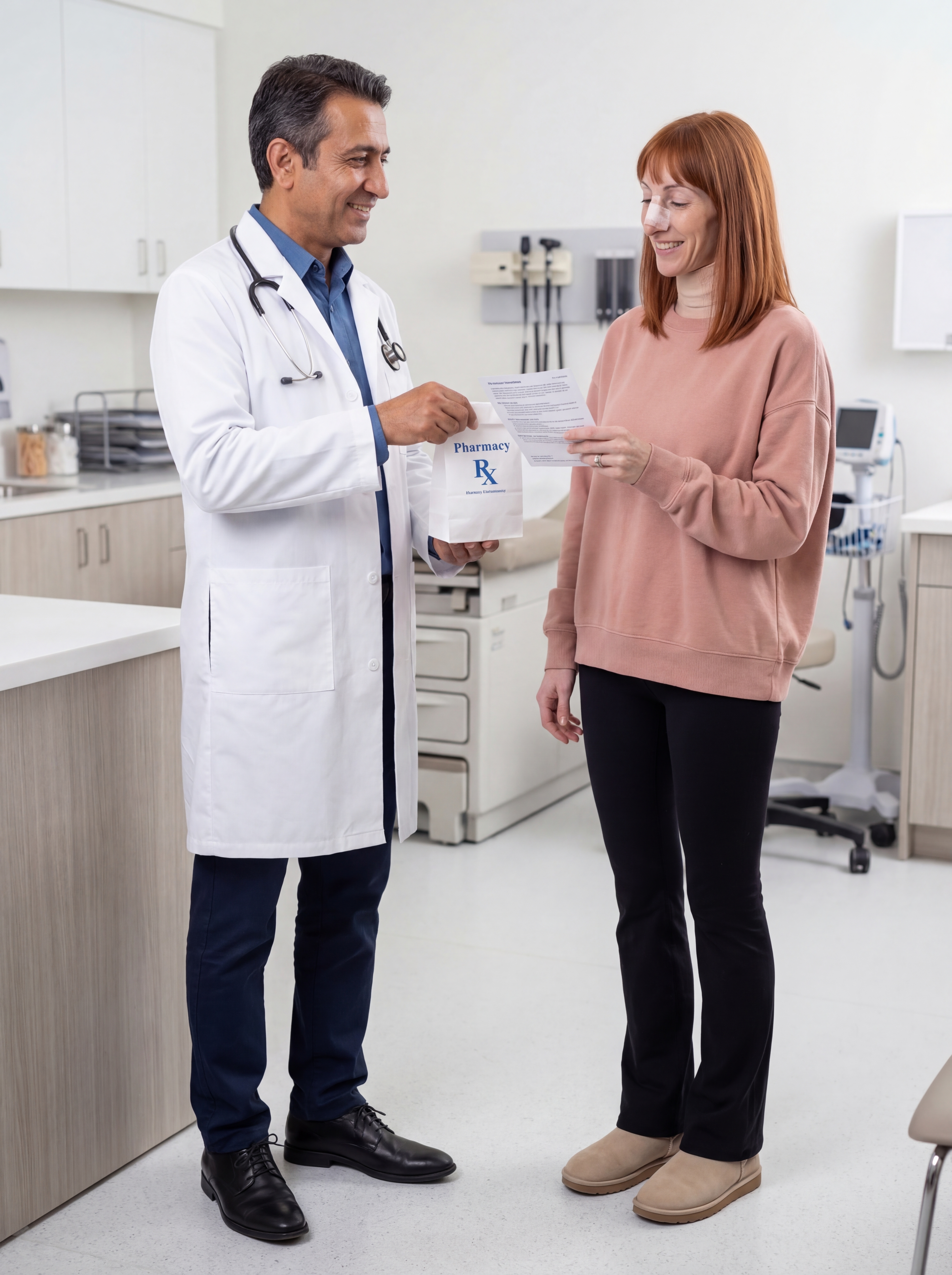 Medication review after Rhinoplasty at Istanbul clinic