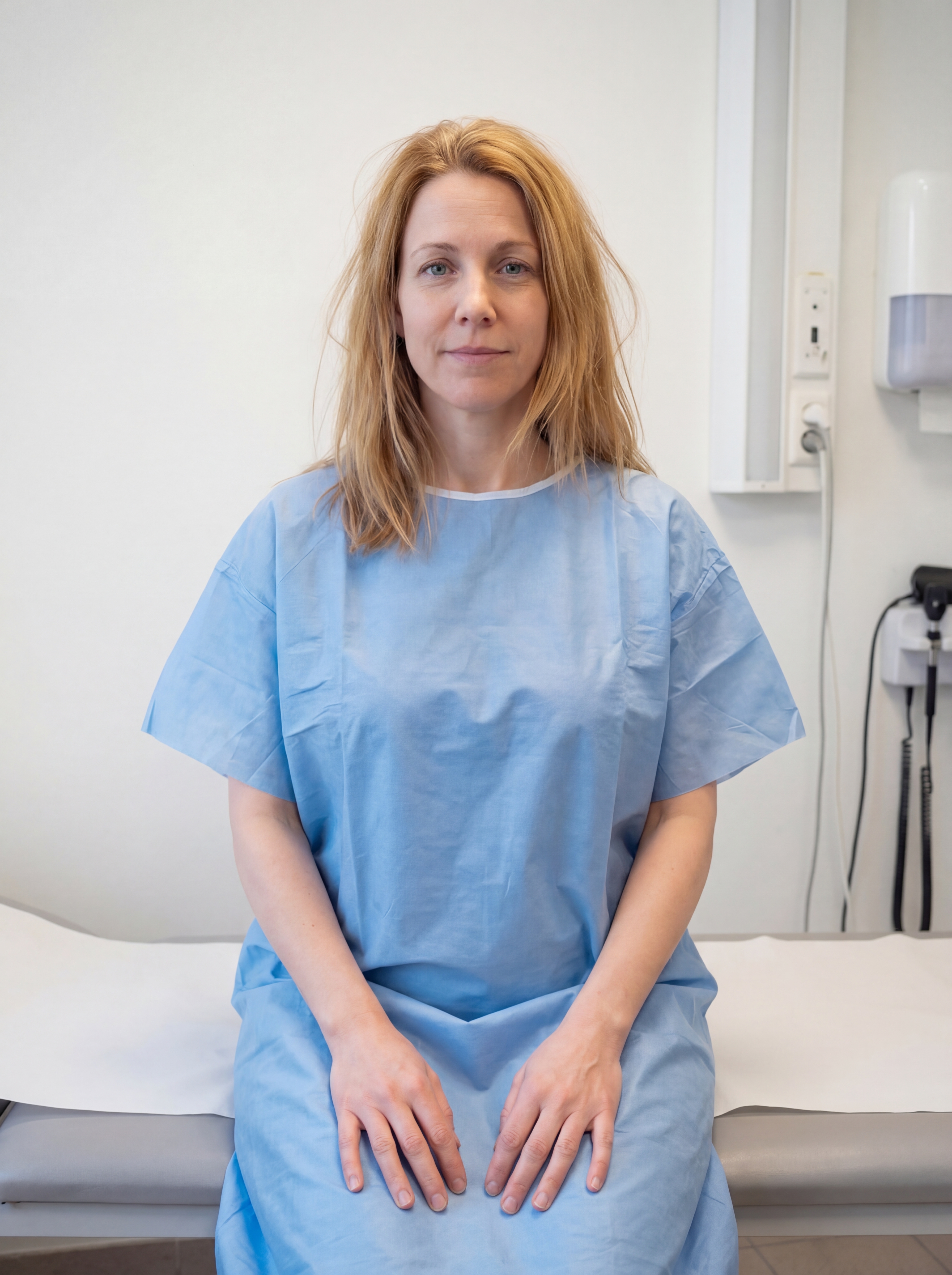 Patient prepared for Breast Augmentation procedure at JCI-accredited hospital Istanbul