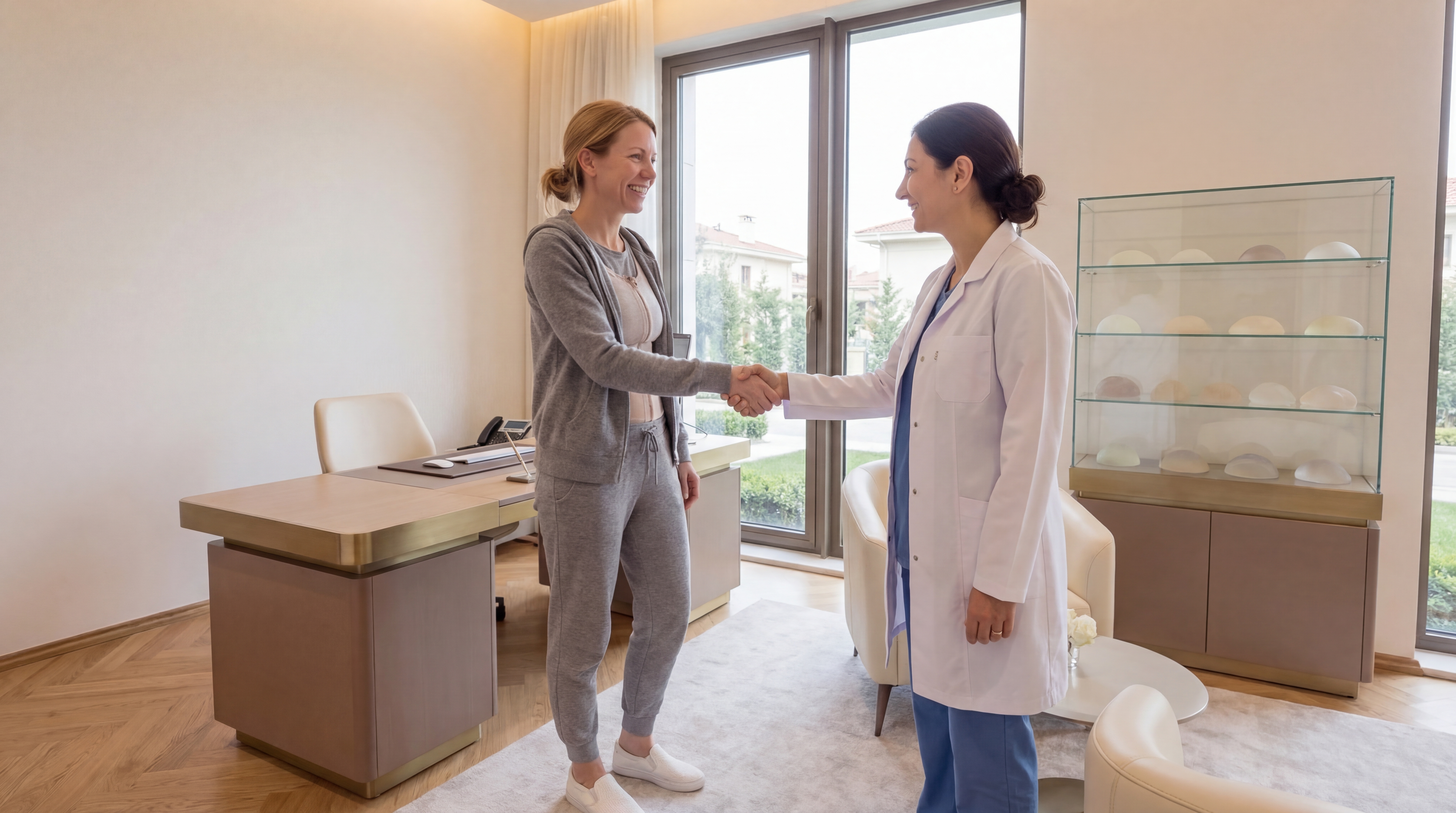 Final approval and clearance after Breast Augmentation in Istanbul Turkey