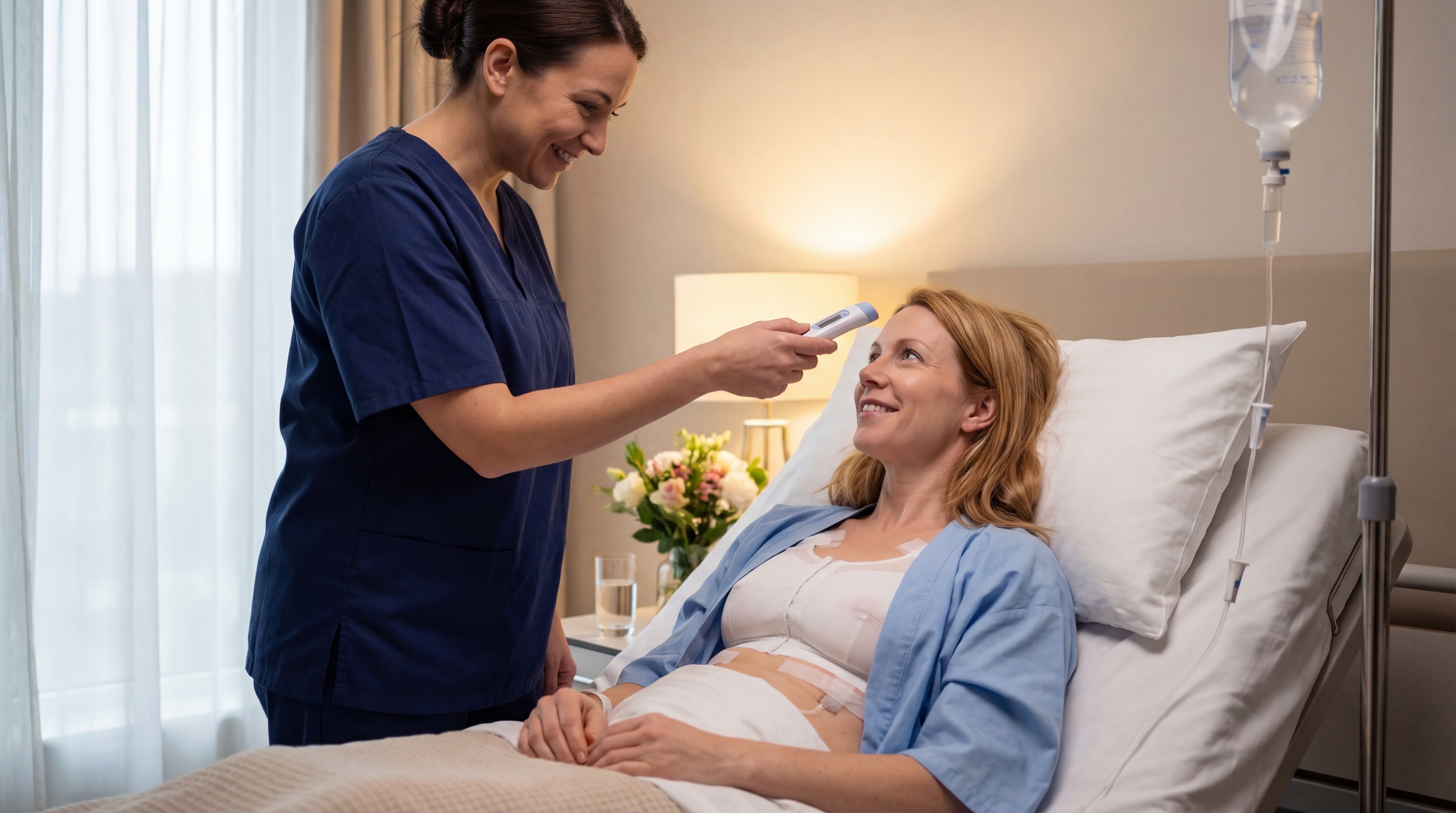 Nursing care after Breast Augmentation surgery in Istanbul Turkey